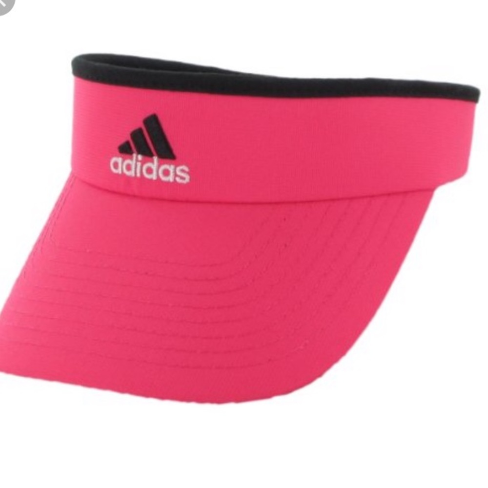 Pink adidas visor